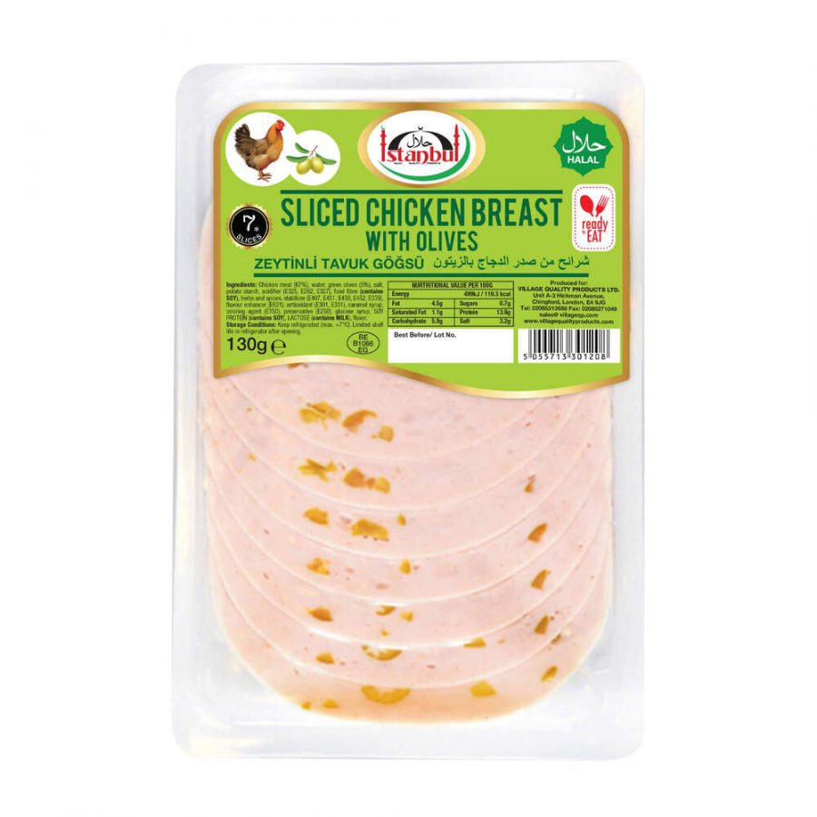ISTANBUL SLICED CHICKEN BREAST WITH OLIVES - Image 1