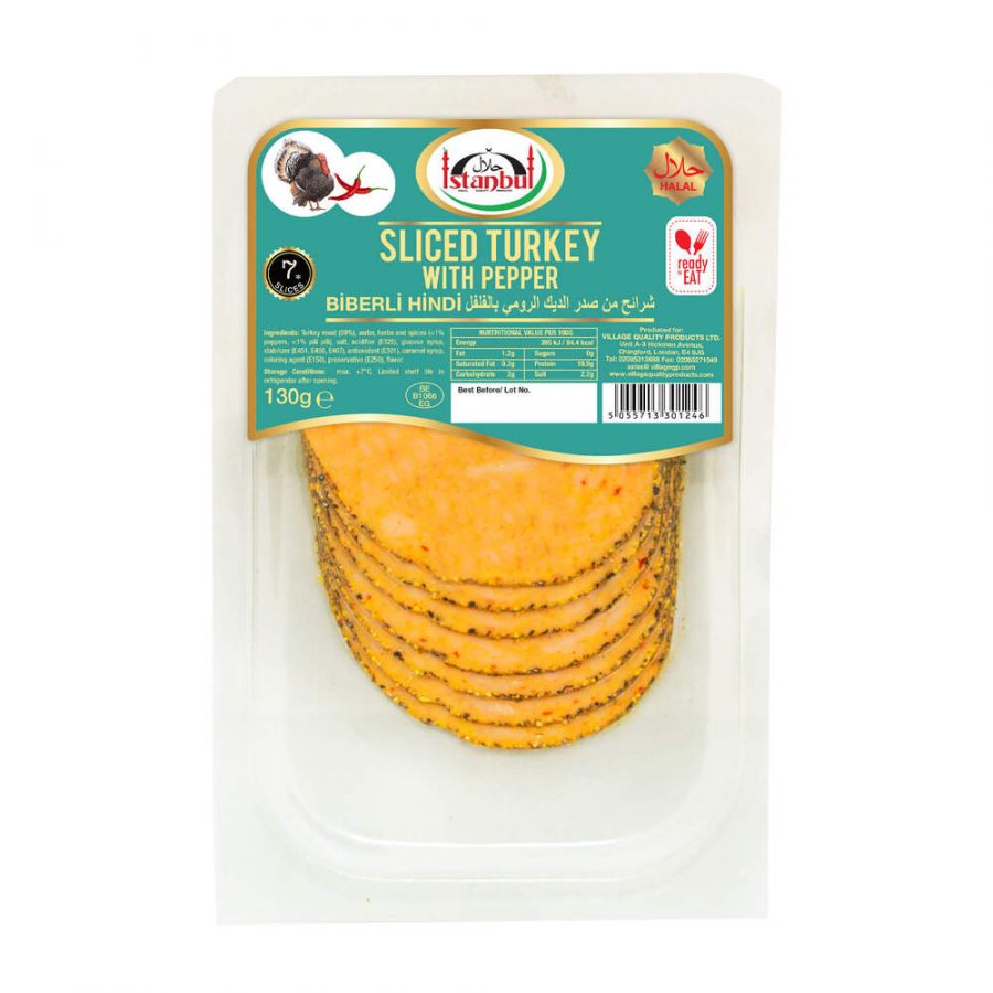 ISTANBUL SLICED TURKEY BREAST WITH PEPPERS - Image 1