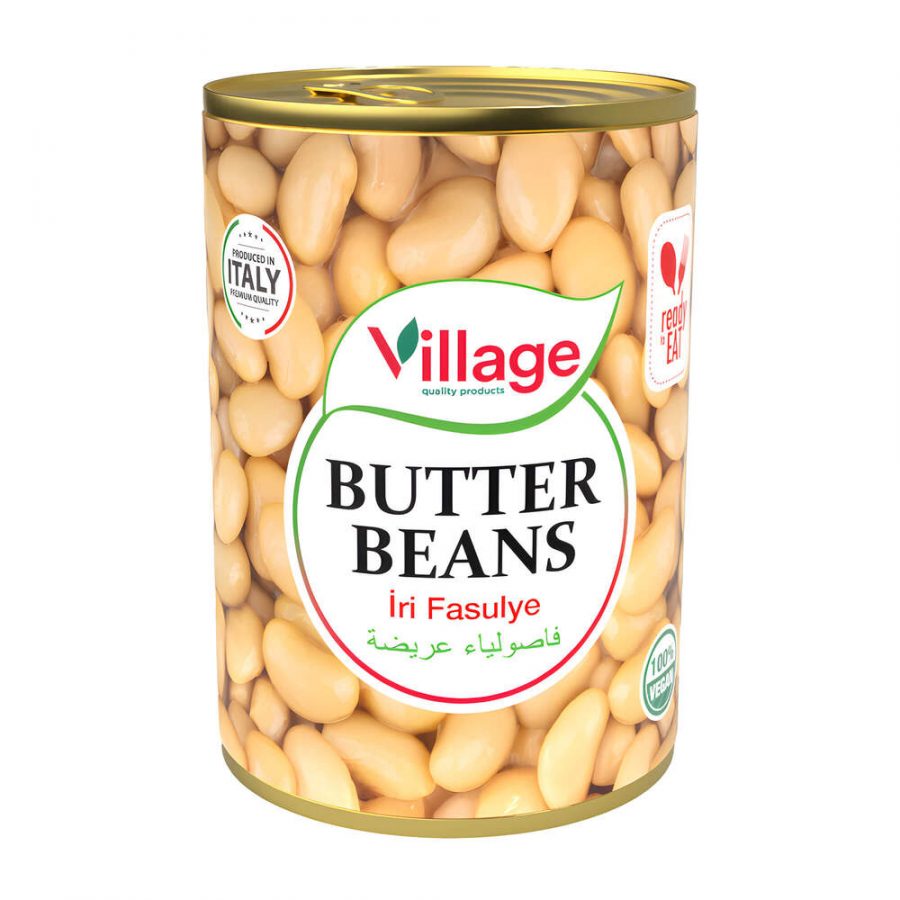 VILLAGE BUTTER BEANS EO TIN (NO PM) - Image 1