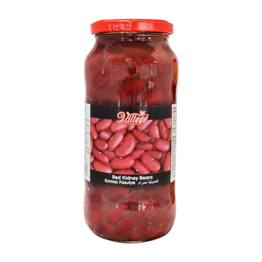 VILLAGE RED KIDNEY BEANS JAR - Image 1