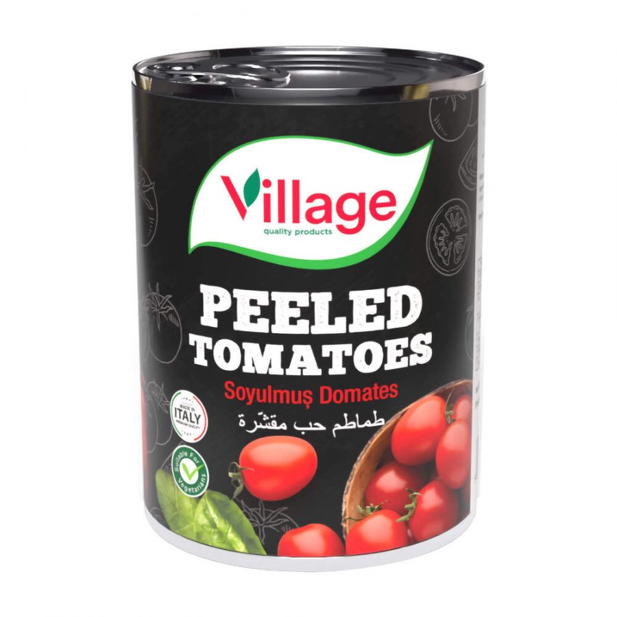 VILLAGE PEELED TOMATO EO TIN (NO PM) - Image 1