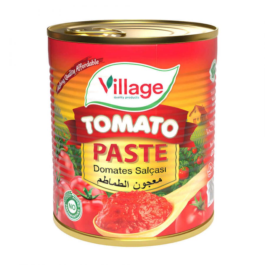 VILLAGE TOMATO PASTE EO TIN (NO PM) - Image 1