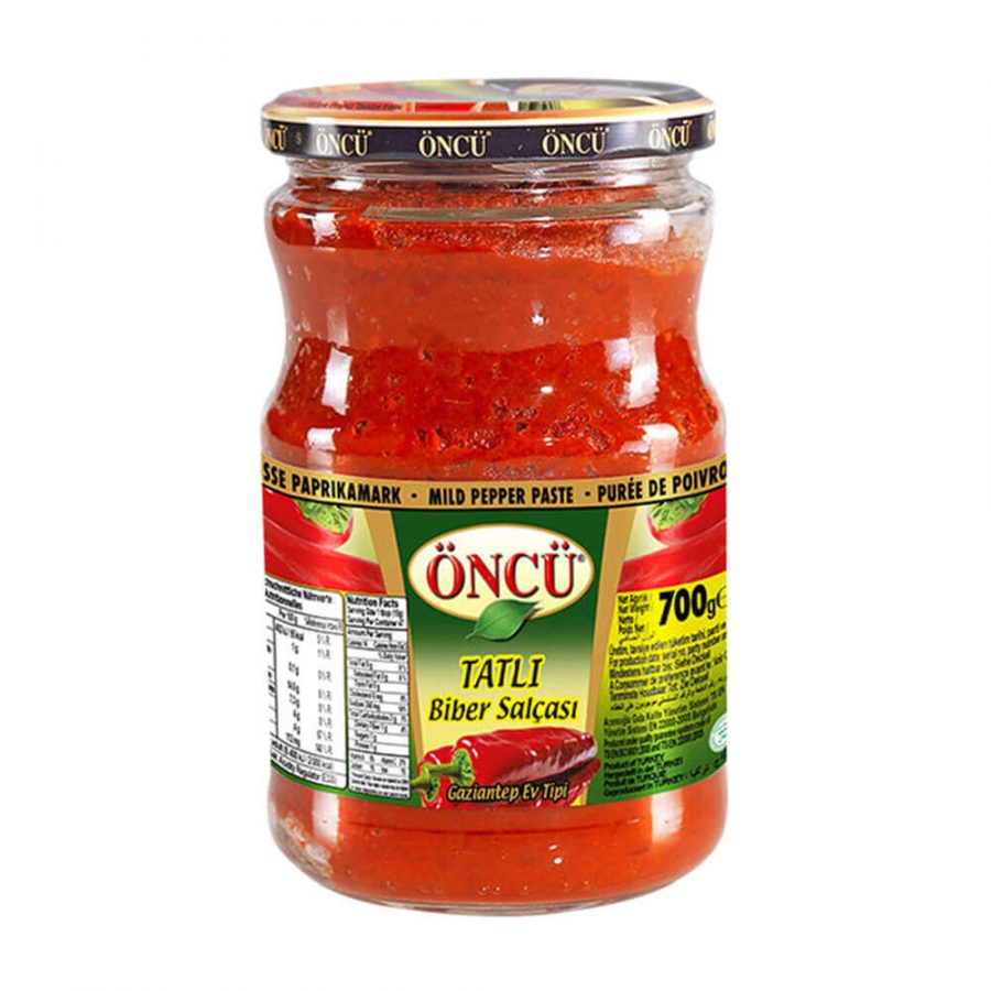 ONCU PEPPER PASTE MILD JAR - Image 1