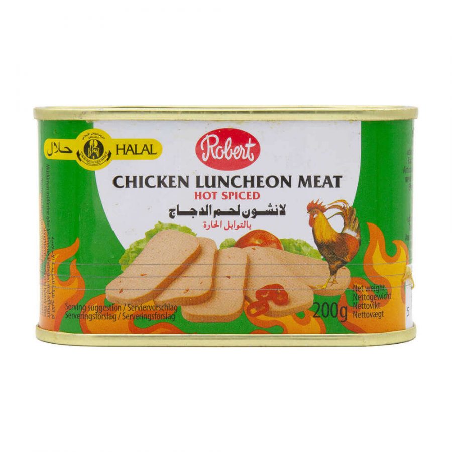 ROBERT CHICKEN LUNCHEON MEAT HOT SPICED - Image 1