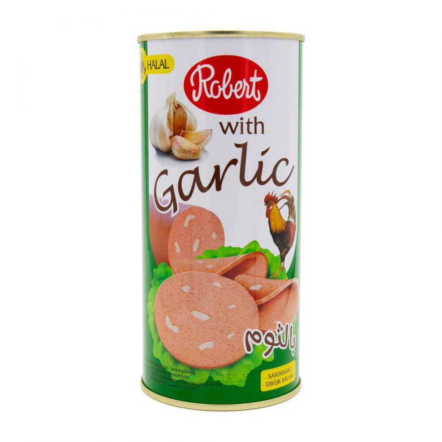 ROBERT CHICKEN LUNCHEON MEAT WITH GARLIC - Image 1