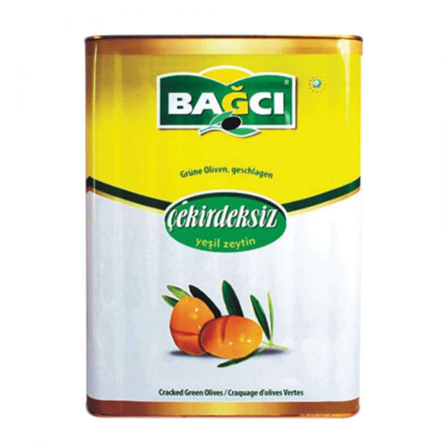 BAGCI GREEN CRACKED(KIRMA) OLIVE (LIGHT GREEN TIN) - Image 1