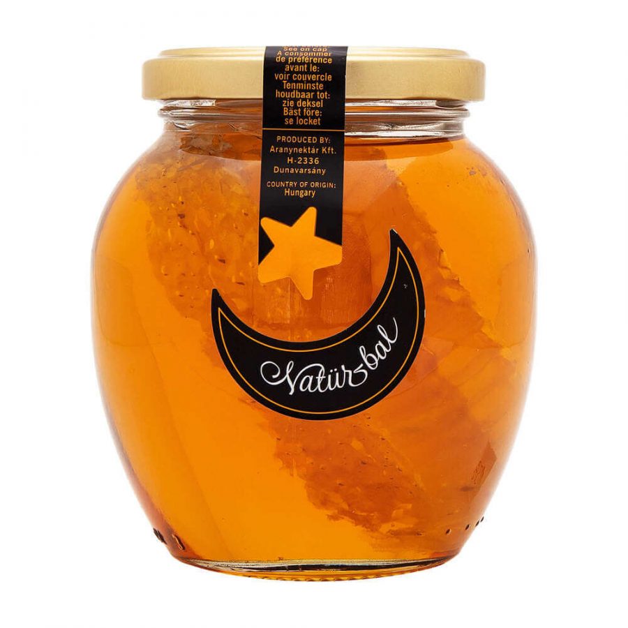 NATURBAL SYRUP WITH COMB HONEY (EGG SHAPE) - Image 1