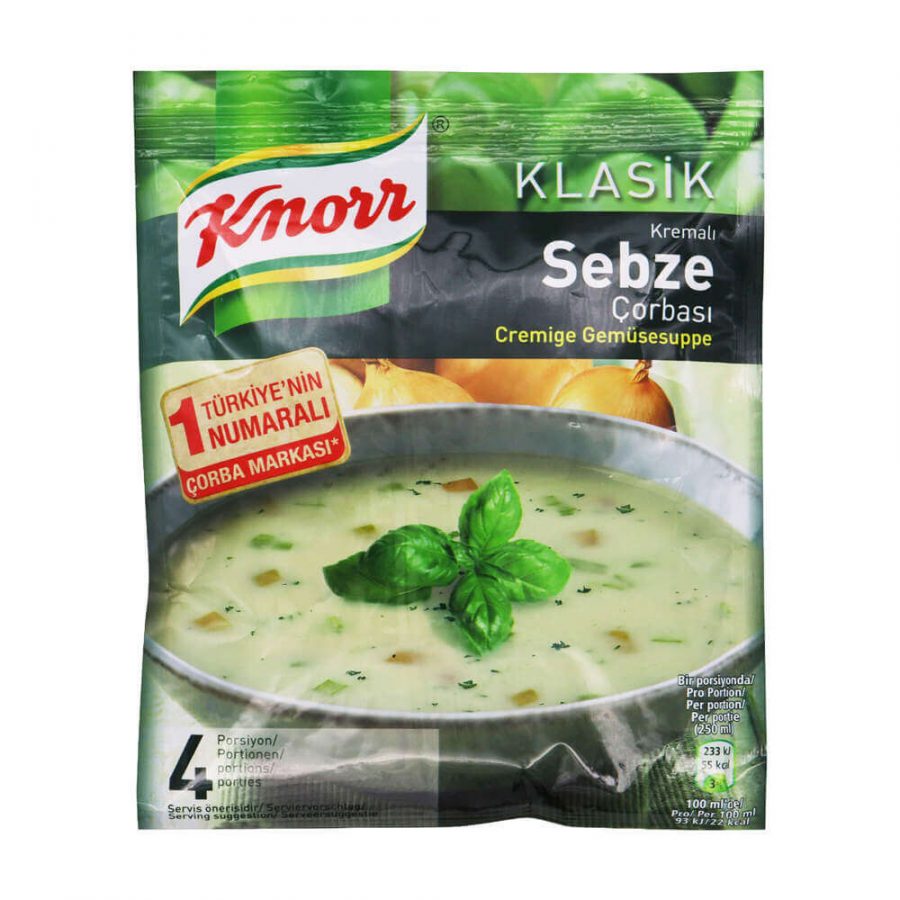 KNORR CREAMY VEGETABLE SOUP (SEBZE CORBASI) - Image 1