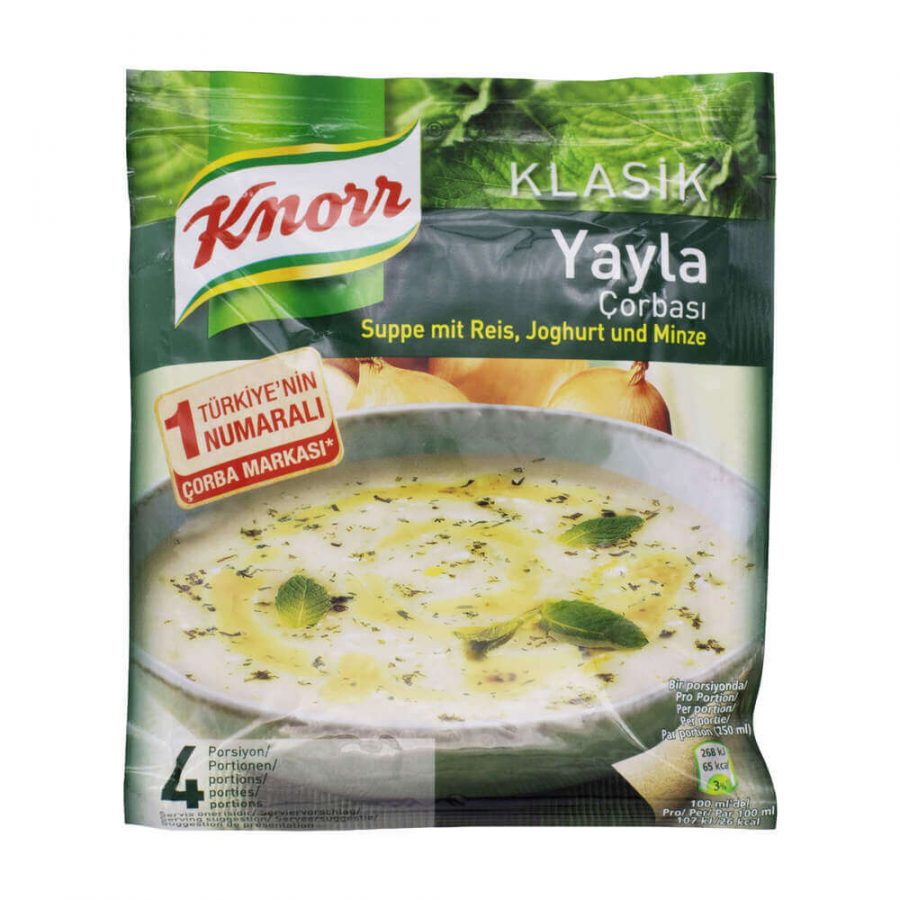 KNORR YOGURT SOUP (YAYLA CORBASI) - Image 1