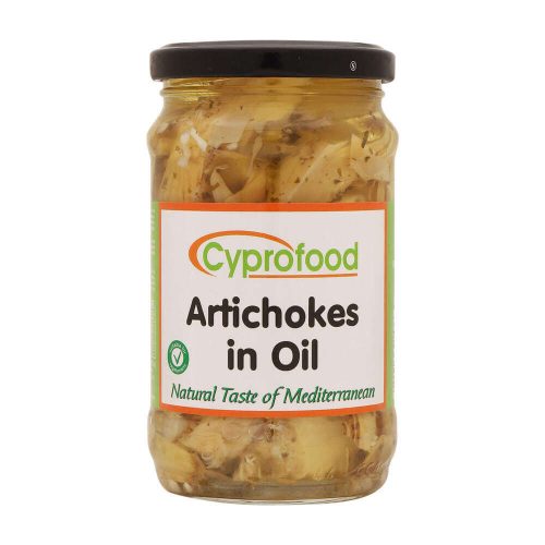 CYPROFOOD MARINATED ARTICHOKES IN OIL JAR - Image 1