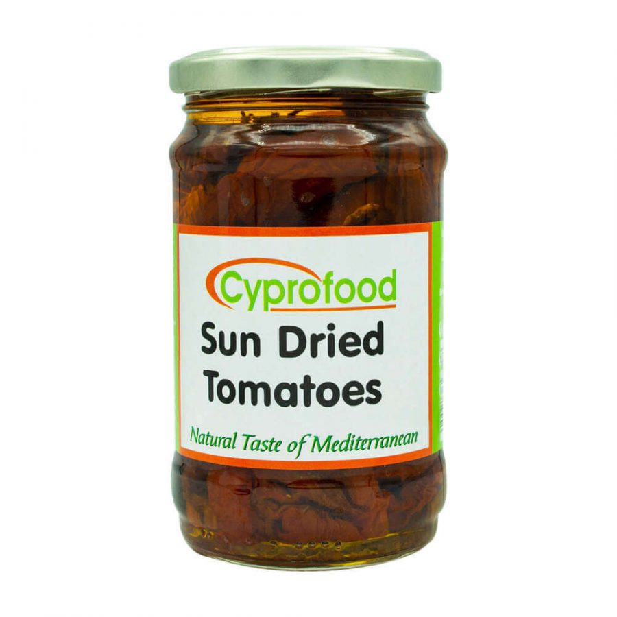 CYPROFOOD SUN DRIED TOMATOES IN OIL JAR - Image 1