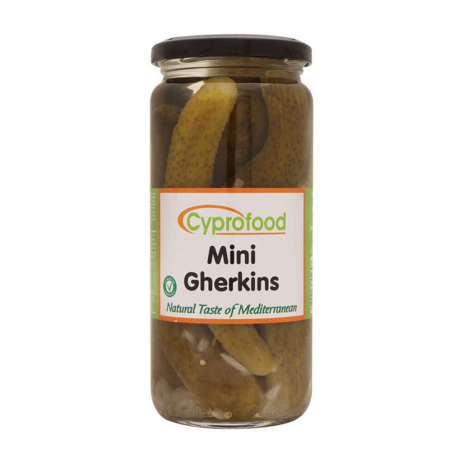 CYPROFOOD MINI GHERKINS PICKLE JAR - Image 1