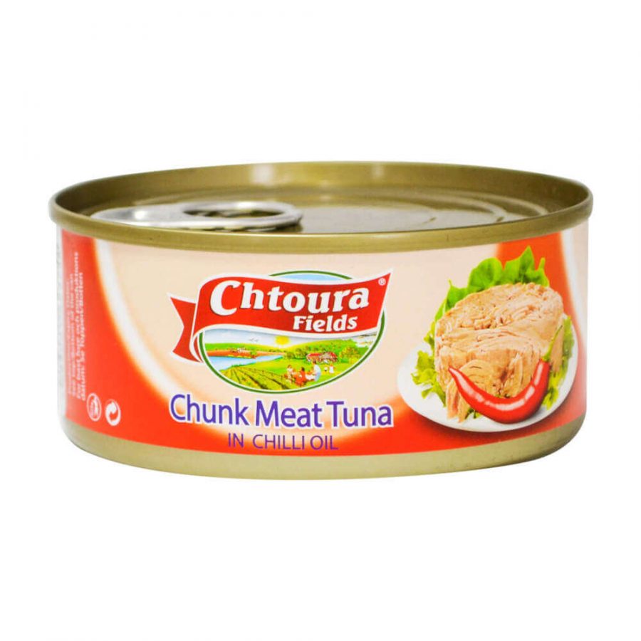 CHTOURA CHUNK MEAT TUNA IN CHILLI OIL - Image 1