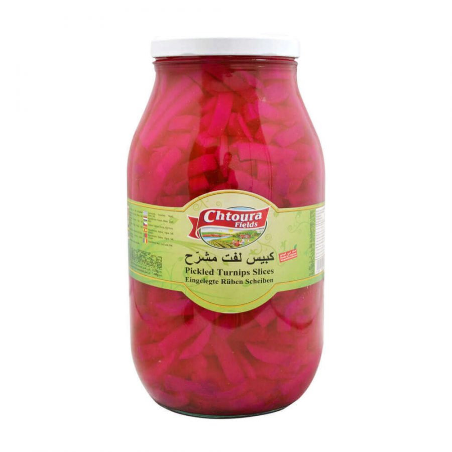 CHTOURA PICKLED TURNIP SLICES (LARGE) - Image 1