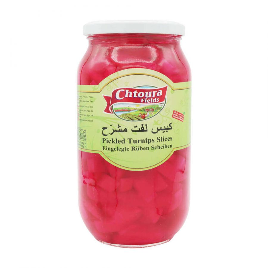 CHTOURA PICKLED TURNIP SLICES (MEDIUM) - Image 1