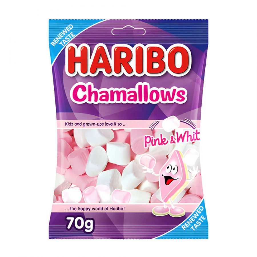 HARIBO CHAM PINK & WHITE - Image 1