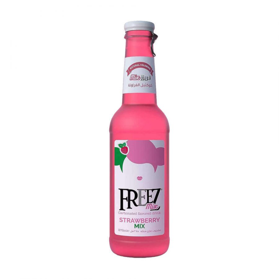 FREEZ MIX SPARKLING STRAWBERRY FLAVOUR DRINK - Image 1