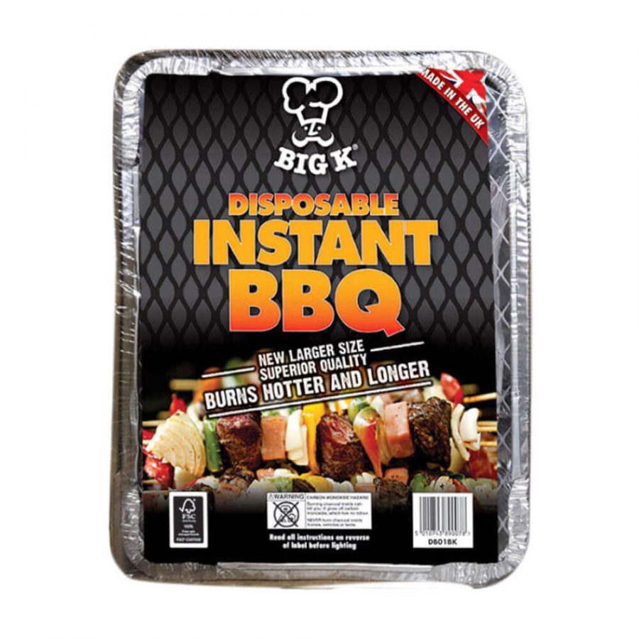 BIG K DISPOSABLE INSTANT BBQ - Image 1