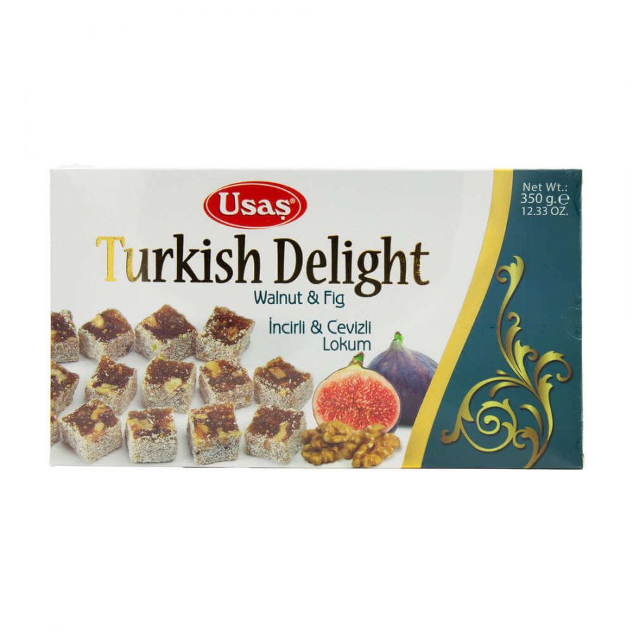 USAS FIG & WALNUT TURKISH DELIGHT - Image 1