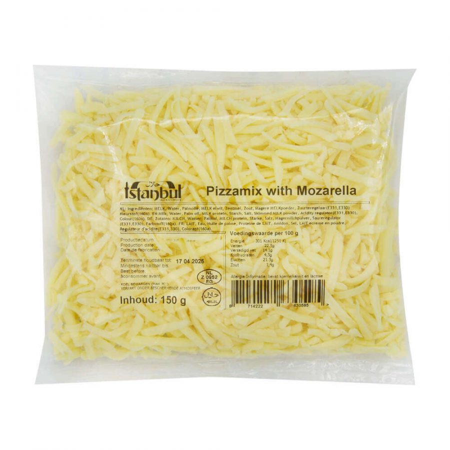ISTANBUL GRATED MOZZARELLA CHEESE(RENDE) - Image 1