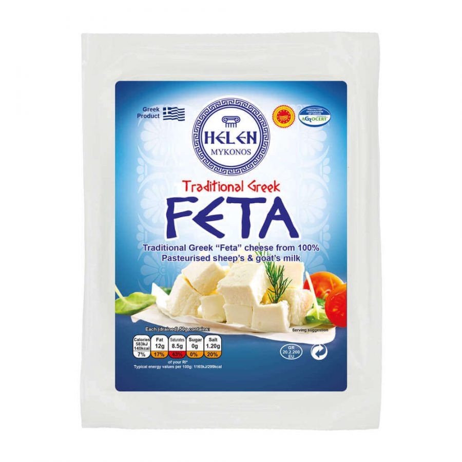 HELEN MYKONOS FETA CHEESE VAC - Image 1