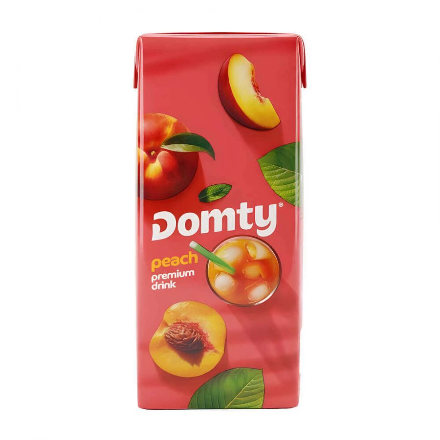 DOMTY PEACH JUICE DRINK - Image 1