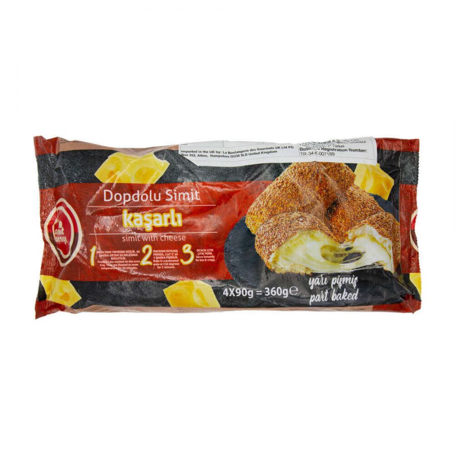 SIMIT SARAYI SESAME BAGEL WITH CHEESE - Image 1