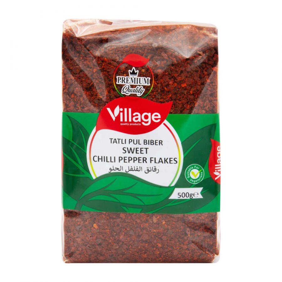 VILLAGE RED FLAKES PEPPER SWEET (TATLI PUL BIBERI) - Image 1
