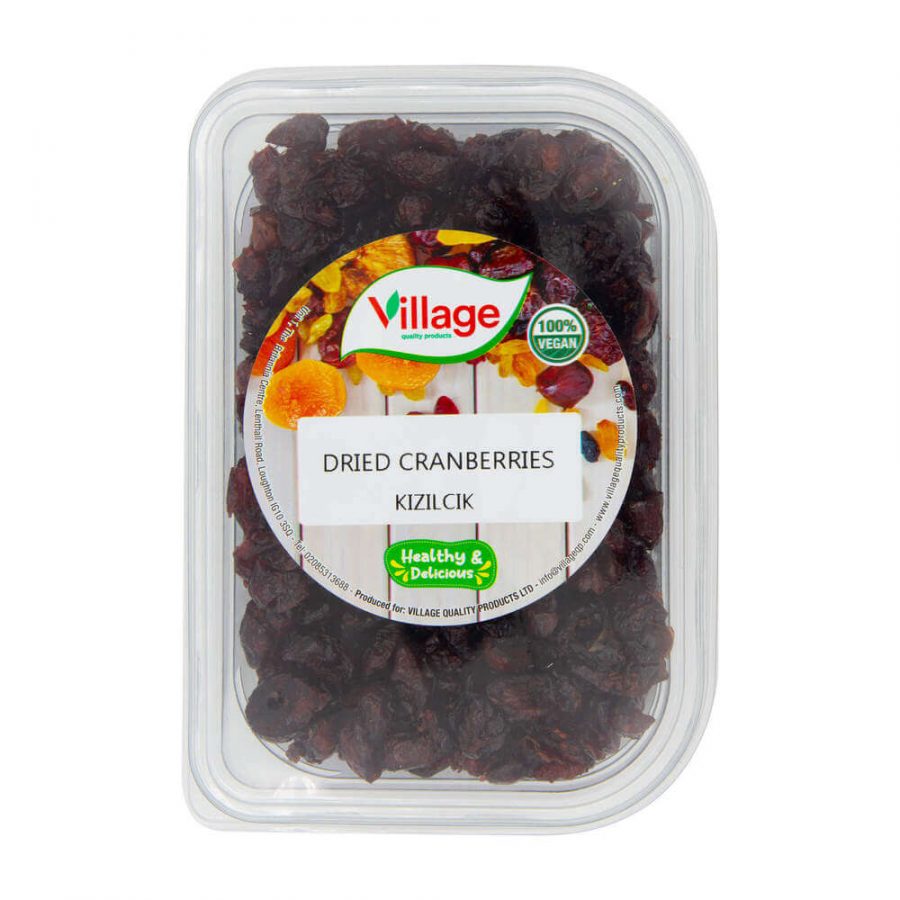 VILLAGE DRIED CRANBERRIES - Image 1