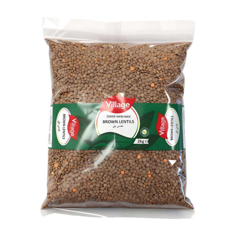 VILLAGE BROWN LENTIL WHOLE (KABUKLU MERCIMEK) - Image 1