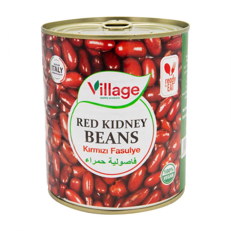 VILLAGE RED KIDNEY BEANS EO TIN (NO PM) - Image 1