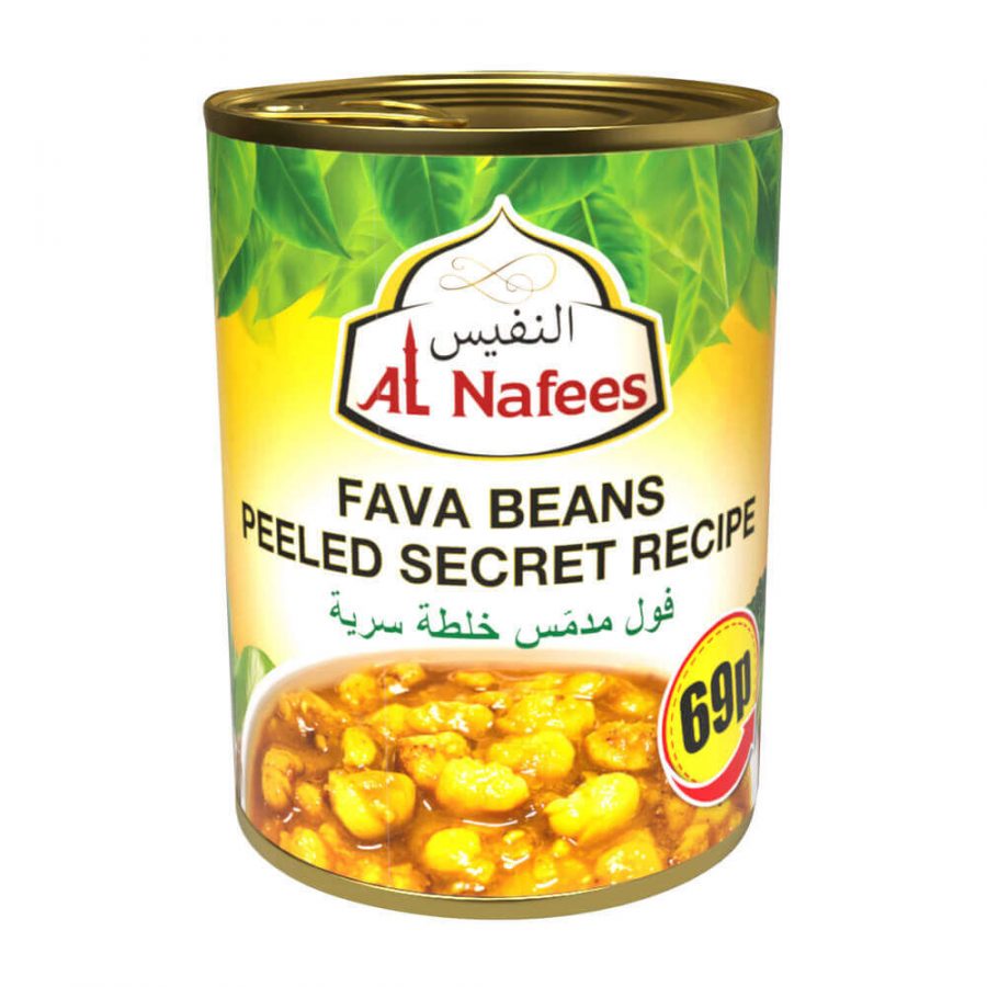 AL NAFEES FAVA BEANS PEELED SECRET RECIPE - Image 1