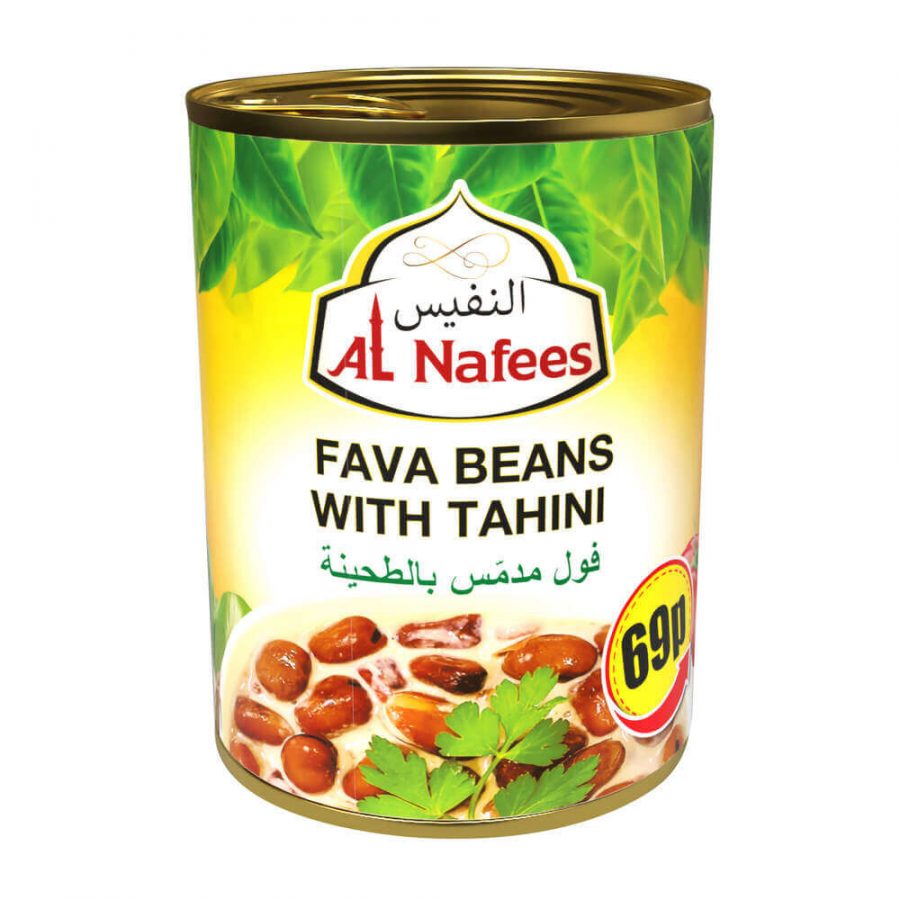 AL NAFEES FAVA BEANS WITH TAHINI - Image 1