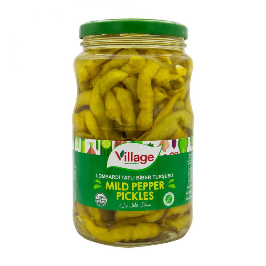VILLAGE MILD PEPPER PICKLES (LOMBARDI) 1500G - Image 1