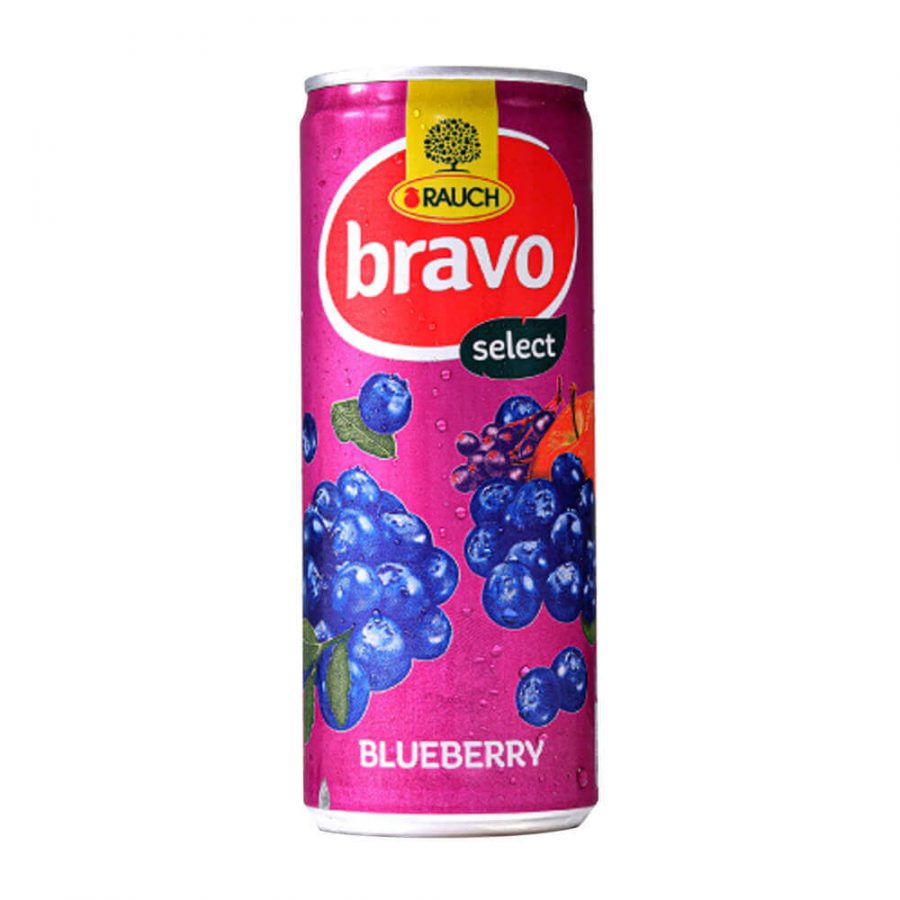 BRAVO BLUEBERRY JUICE DRINK - Image 1