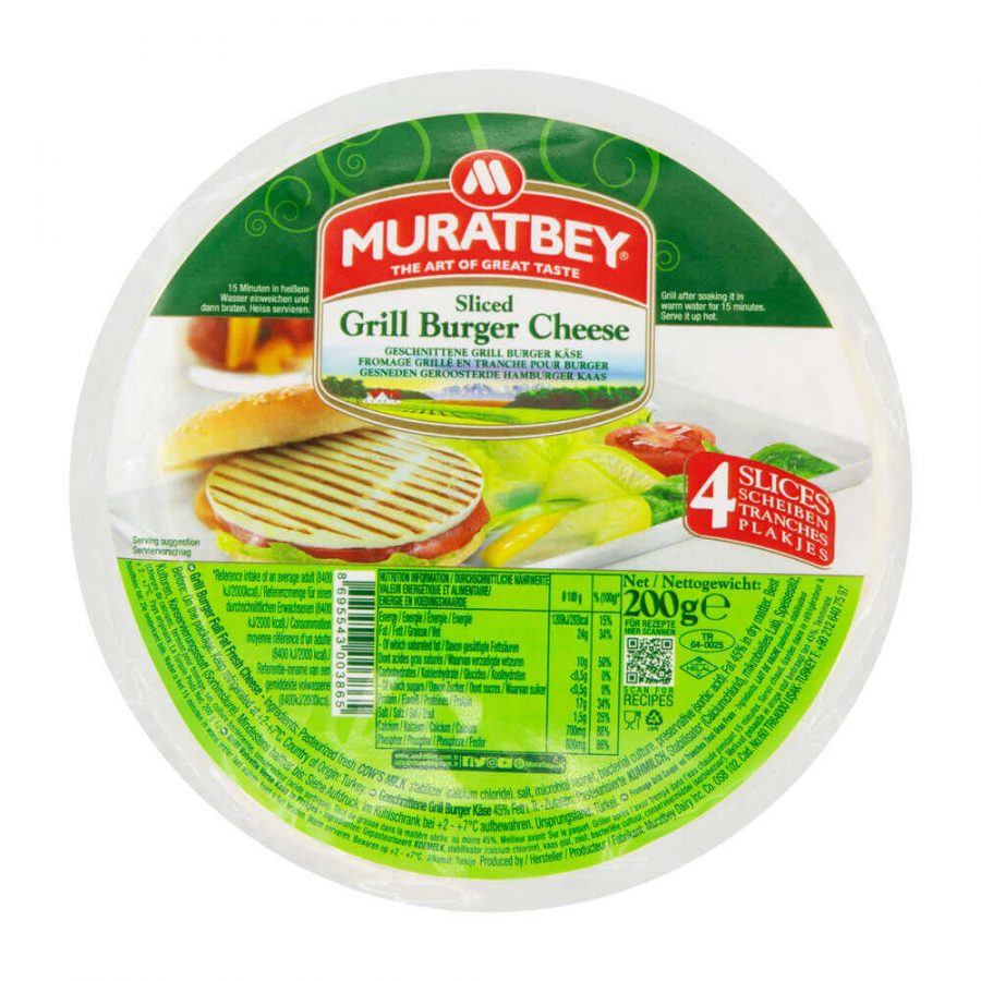 MURATBEY SLICED GRILL BURGER CHEESE - Image 1