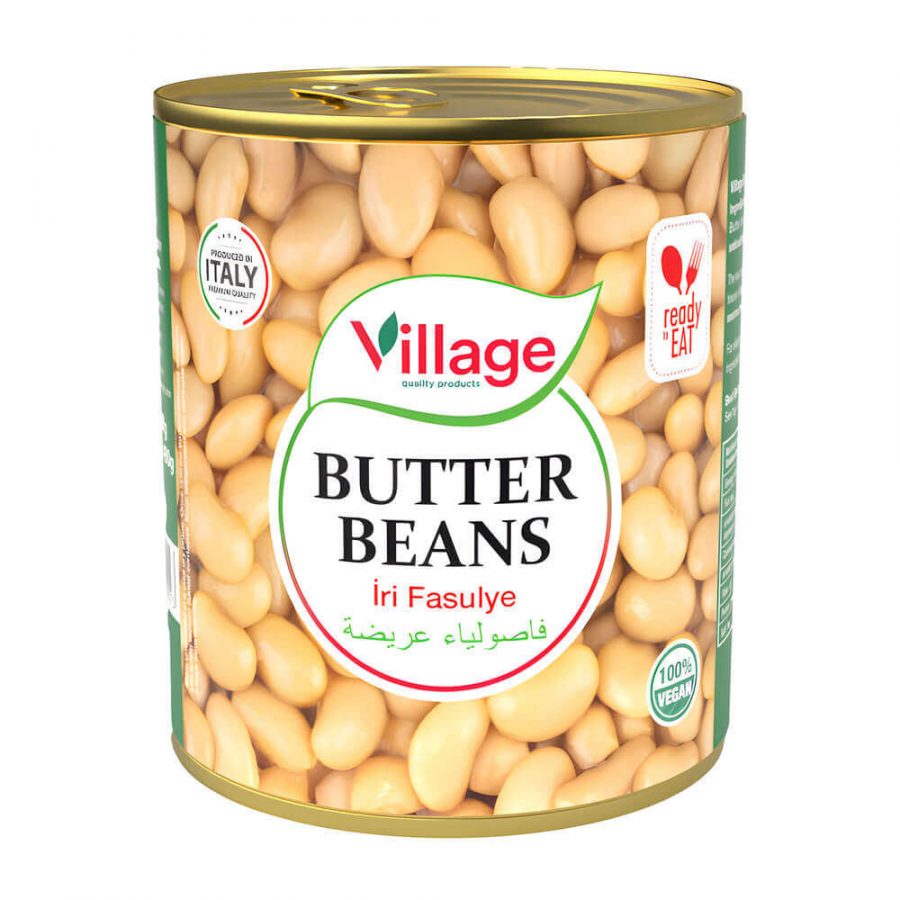 VILLAGE BUTTER BEANS EO TIN (NO PM) - Image 1