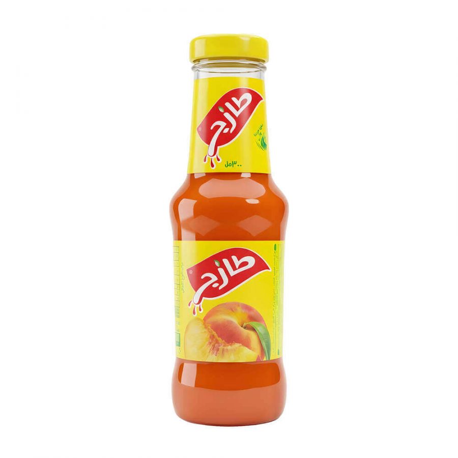 TAZECH FRESH PEACH JUICE GLASS - Image 1