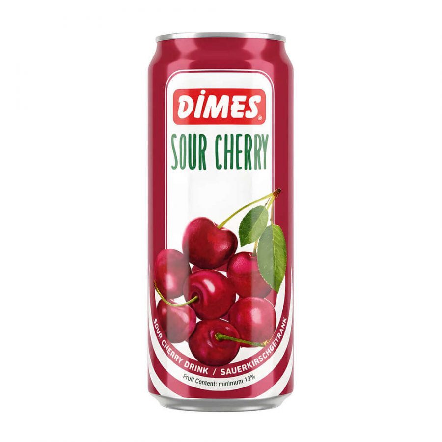 DIMES SOUR CHERRY JUICE DRINK (CAN) - Image 1