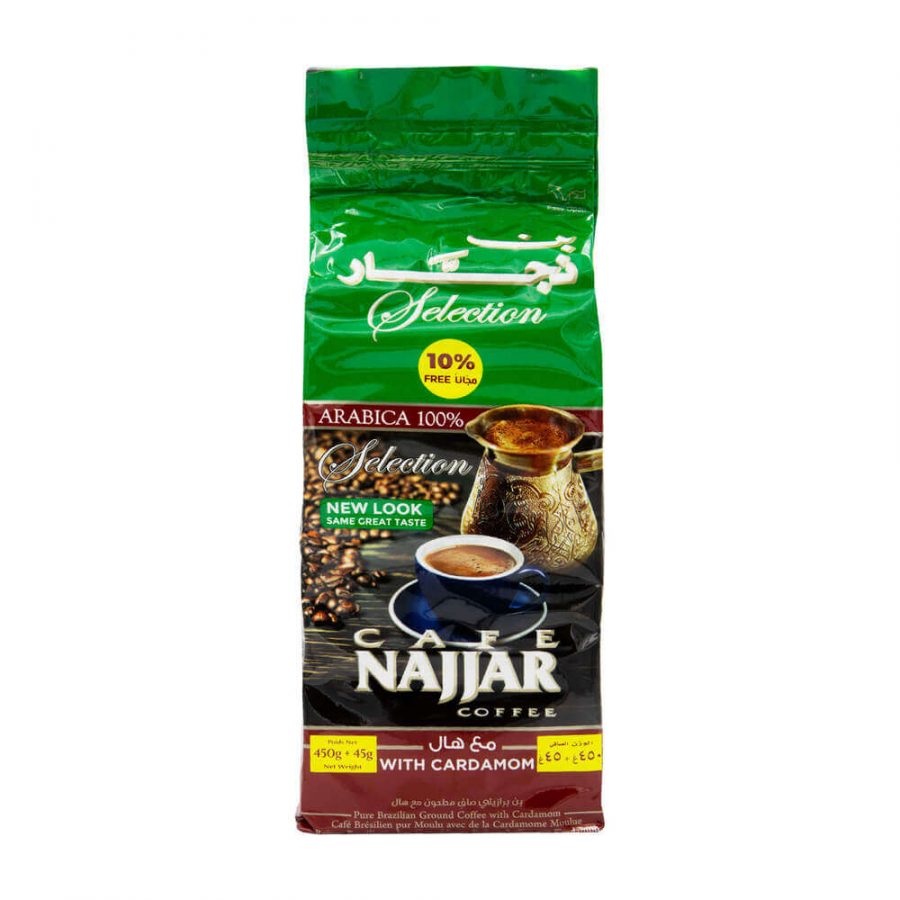 NAJJAR COFFEE SELECTION WITH CARDAMOM (RED & GREEN) - Image 1