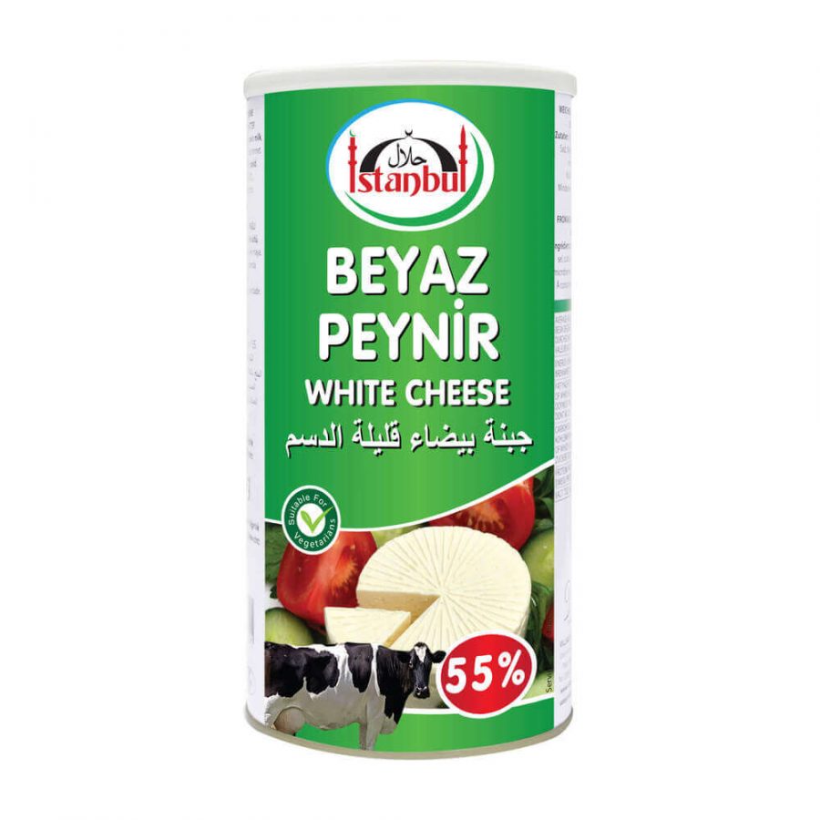 ISTANBUL WHITE CHEESE 55% (GREEN TIN) - Image 1
