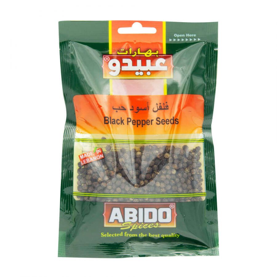 ABIDO BLACK PEPPER SEEDS (WHOLE) - Image 1