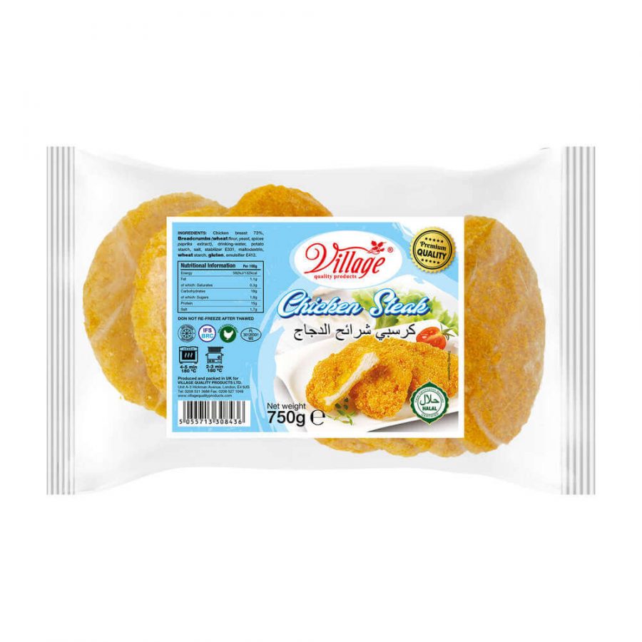 VILLAGE CHICKEN STEAKS FROZEN - Image 1