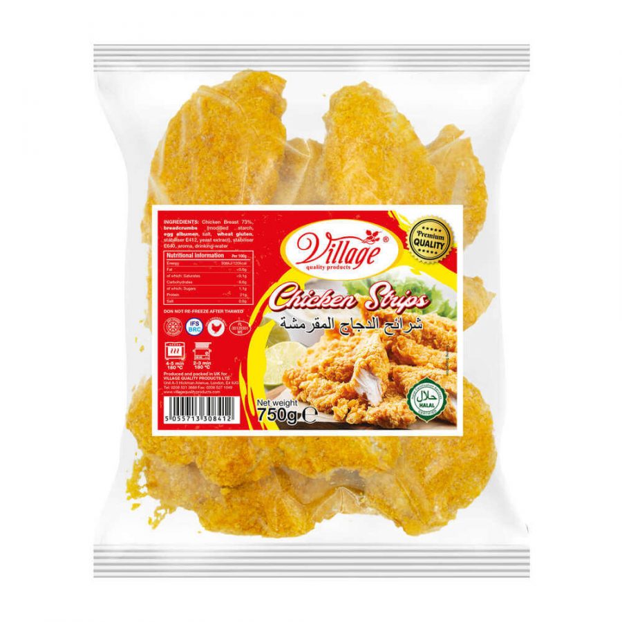 VILLAGE CHICKEN STRIPS FROZEN - Image 1