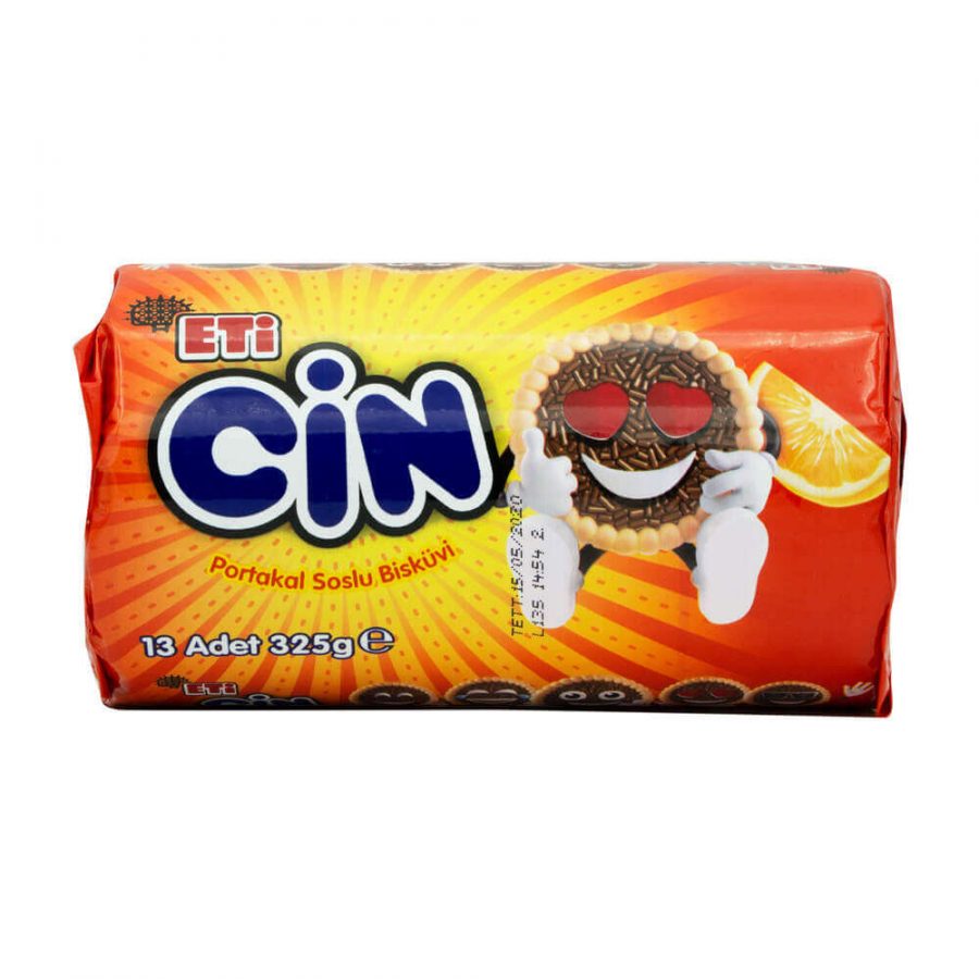 ETI CIN PORTAKAL SOSLU (JELLY ORANGE) BISCUITS - Image 1