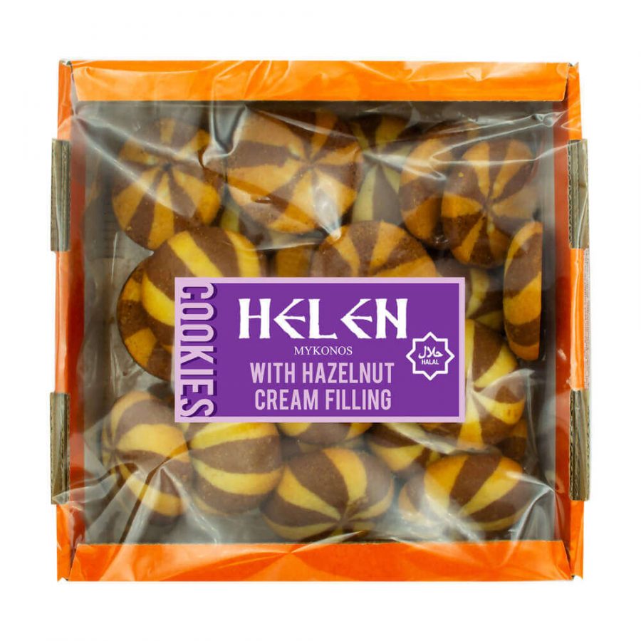HELEN MYKONOS COOKIES WITH HAZELNUT CREAM - Image 1