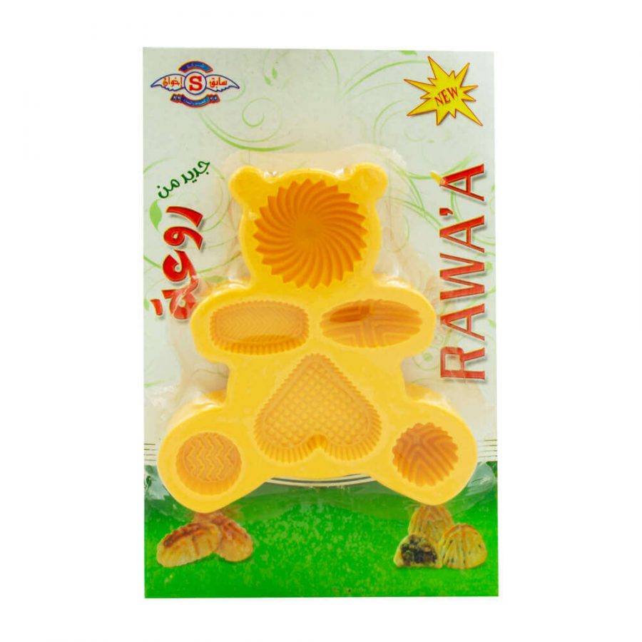 RAWA'A PLASTIC CAKE MOLD (BEAR) - Image 1