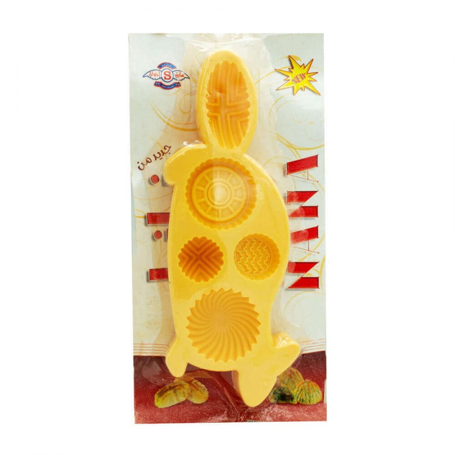 RAWA'A PLASTIC CAKE MOLD (RABBIT AND FISH) - Image 1