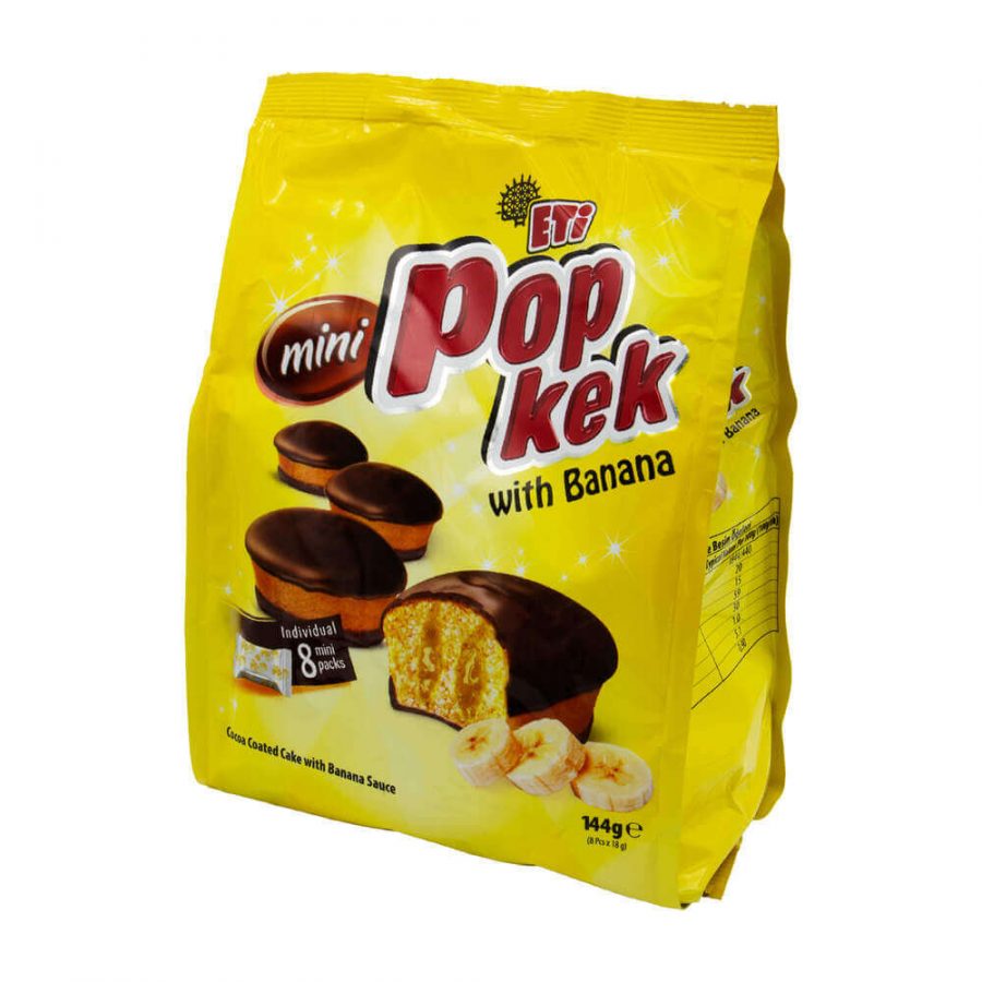 ETI MINI POPKEK WITH BANANA - Image 1