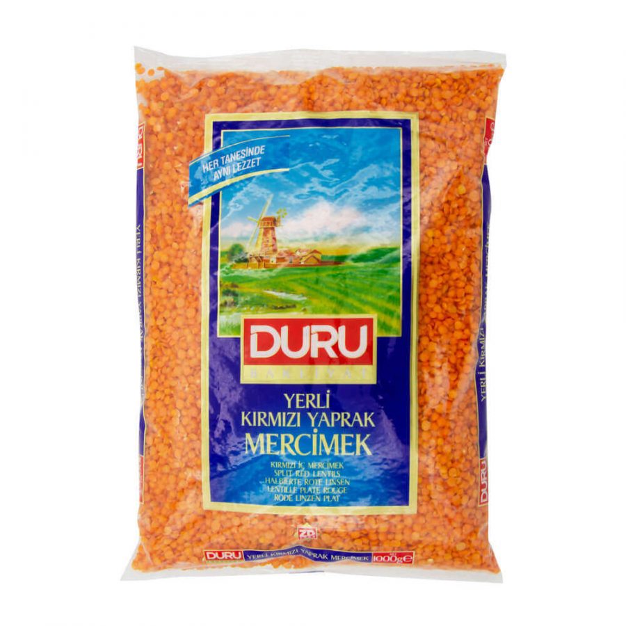 DURU KIRMIZI YAPRAK MERCIMEK(SPLIT RED LENTILS) - Image 1